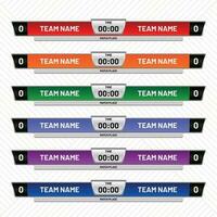 Scoreboard collection with simple element vector