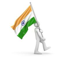 Flag of India photo