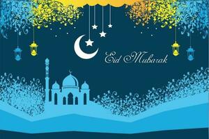 Eid Mubarak banner template, Eid Mubarak eps file, Eid Mubarak AI file, Eid Mubarak banner, Eid Mubarak banner vector template.