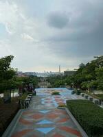 Natural garden , tangga putrajaya steps in Malaysia photo