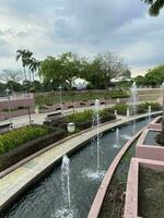 Natural garden , tangga putrajaya steps in Malaysia photo