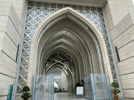 Tuanku mizan zainal abidin mosque putrajaya in malaysia photo