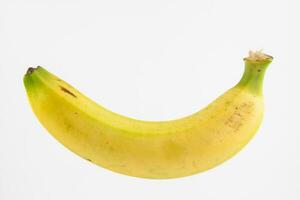 Banana isolated on white background. Musa acuminata photo