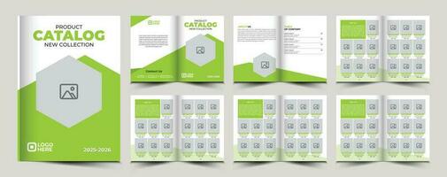 Product catalog or catalogue template design vector