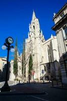 Basilica of Saint Peter built on the thirteenth century in Avignon France photo