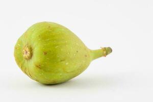 Common fig isolated in white background. Ficus carica photo