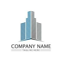 Building logo vector illustration design,Real Estate logo template, Logo symbol icon