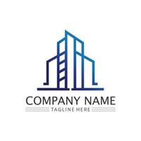 Building logo vector illustration design,Real Estate logo template, Logo symbol icon