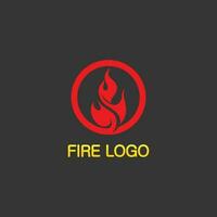 fuego logo e icono, elemento llameante caliente vector llama ilustración diseño energía, cálido, advertencia, signo de cocina, logo, icono, luz, potencia calor