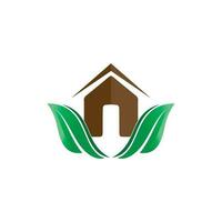 Real estate and home buildings logo icons template vector