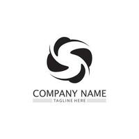 Business corporate S letter logo vector