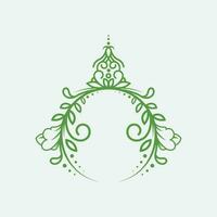 Logotipo de árbol de hoja y naturaleza para diseño de ecología de planta verde de vector de negocio