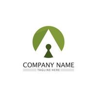 A Letter Logo Template vector