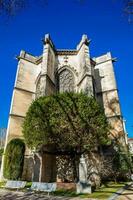 Santo marcial templo construido en el decimotercero siglo a el agricol perdiguier cuadrado en avignon Francia foto