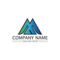 Mountain icon Logo vector