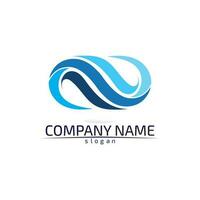 water drop Logo Template vector illustration design