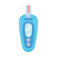 glucometer medical device measure tech vector