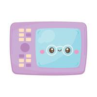 digital camera photographic kawaii character vector