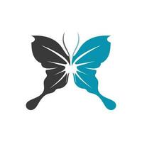 vector mariposa conceptual simple colorido icono logo vector animal insecto