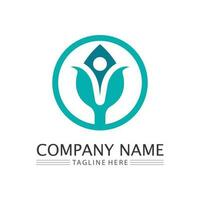 Eco Energy Vector Logo with leaf symbol. Green color with flash or thunder graphic. Nature and electricity renewable. This logo is suitable for technology, recycle, organic.