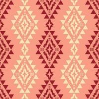 Southwest tribal geometric pattern. Aztec Navajo geometric seamless pattern colorful vintage style. Ethnic southwest pattern use for fabric, textile, home decoration elements, upholstery, wrap. vector