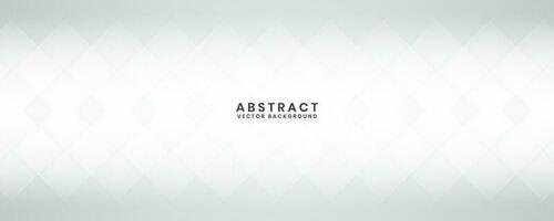 White geometric abstract background overlap layer on bright space with rhombus shapes decoration. Modern graphic design element technology style concept for banner, flyer, card, or brochure cover vector