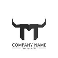 M Letter Logo Template vector