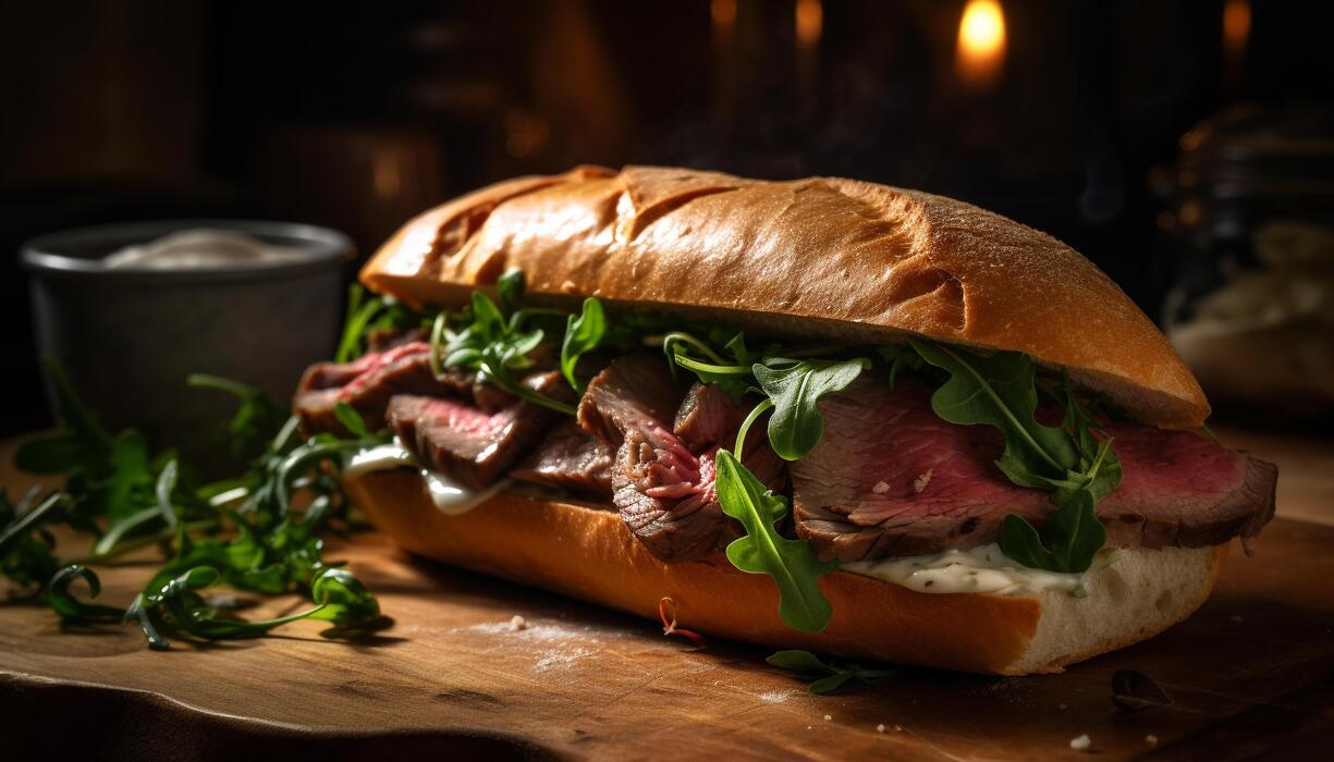 Roast Beef Sandwich Stock Photos, Images and Backgrounds for Free Download
