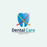 Dental logo Template vector illustration