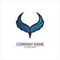 Falcon Logo Template vector