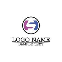 diseño de vector de diseño de logotipo de letra s corporativa empresarial