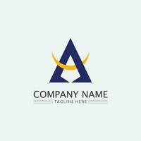 A Letter Logo Template vector