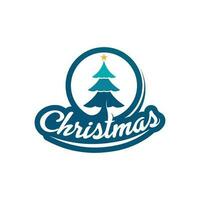 christmas logo and symbol illustration image icon vector design and symbol