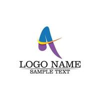 A Letter Logo Business Template Vector icon