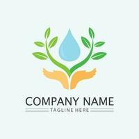 leaf logo design vector for nature symbol template editable,Green leaf logo ecology nature element vector icon.