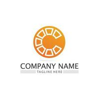 C logo for Vitamin and font C letter Identity and design business vector