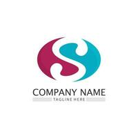 Business corporate S letter logo vector