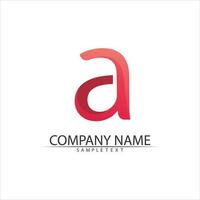 A Letter Logo Template vector