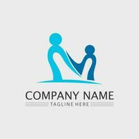 M letter an M font logo design vector identity icon sign