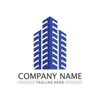 Building logo vector illustration design,Real Estate logo template, Logo symbol icon