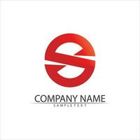 Business corporate S letter logo vector