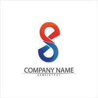 Business corporate S letter logo vector