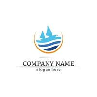 Water drop Logo Template vector