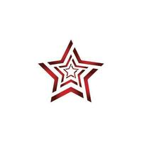 Star icon Template vector