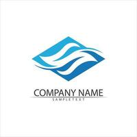 Water drop Logo Template vector