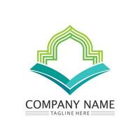 islámico icono y ramadhan logo diseño vector gráfico firmar