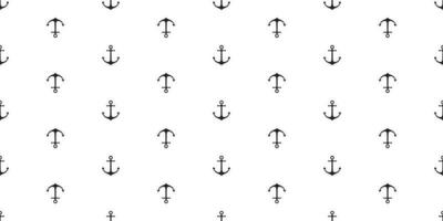 Anchor seamless pattern vector boat isolated helm scarf Nautical maritime ocean sea tile background repeat wallpaper