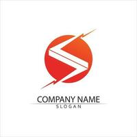 Business corporate S letter logo vector