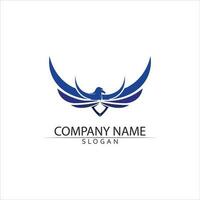 Falcon Logo Template vector