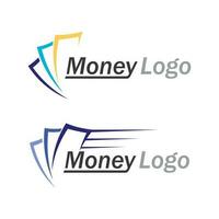 money logo and  icon design vector illustration